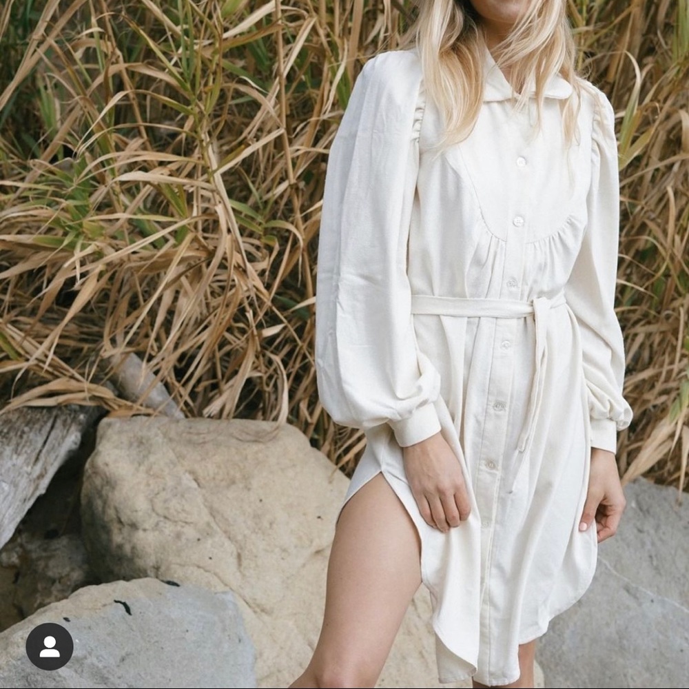 Raw Silk Wild Rose Dress by Jessica Redditt